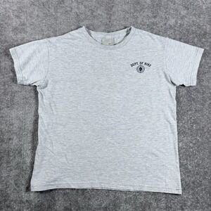 Nike T-Shirt Girls Small (4-6) Gray Short Sleeve Crew Neck Soccer